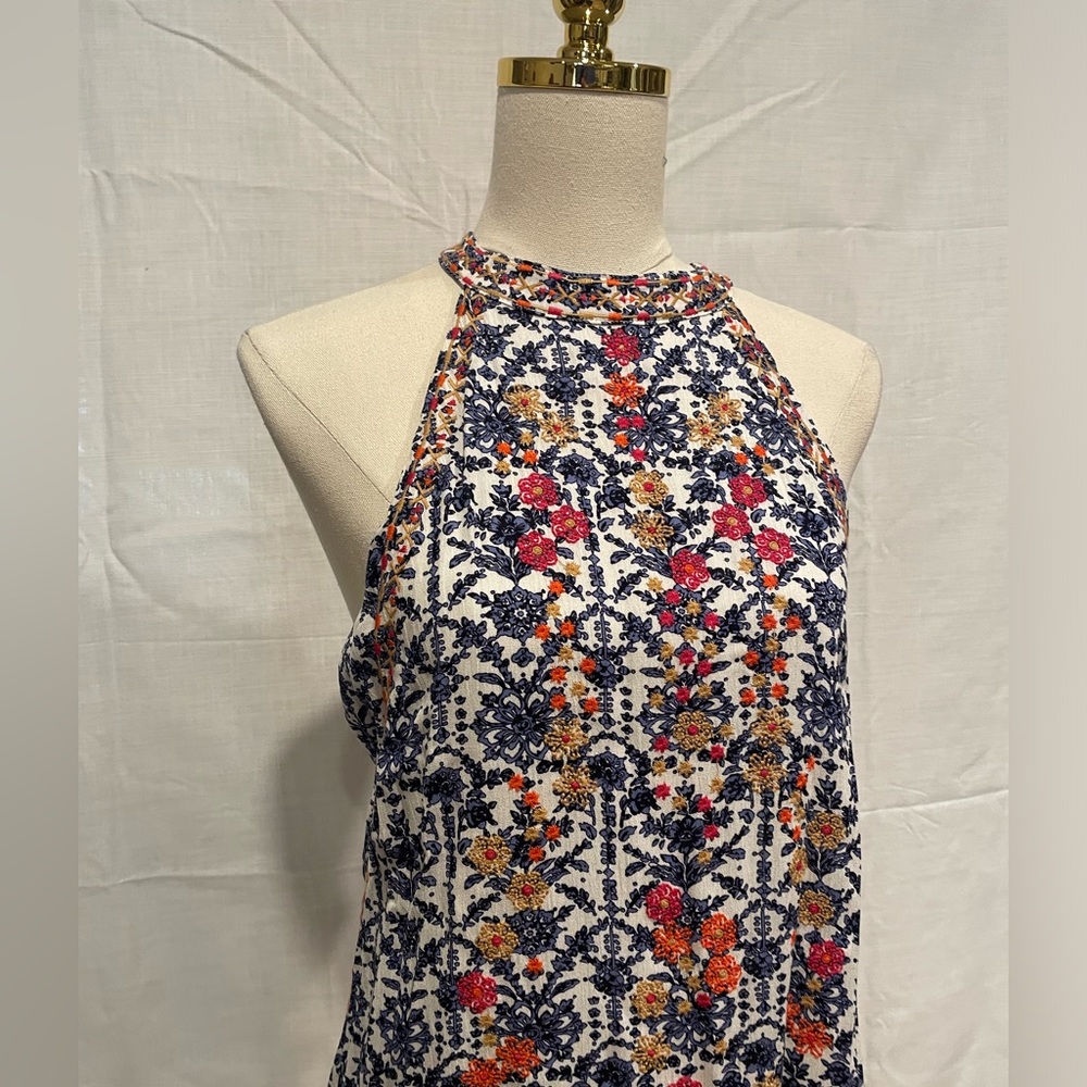 THML Floral halter mini dress L‎ - Picture 7 of 10